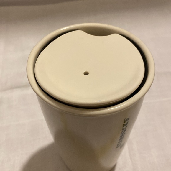 Starbucks 2015 Ceramic Mug With Lid NWOT - Picture 5 of 7